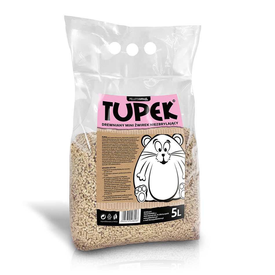 Tupek 5 L – mini pellet dla zwierząt