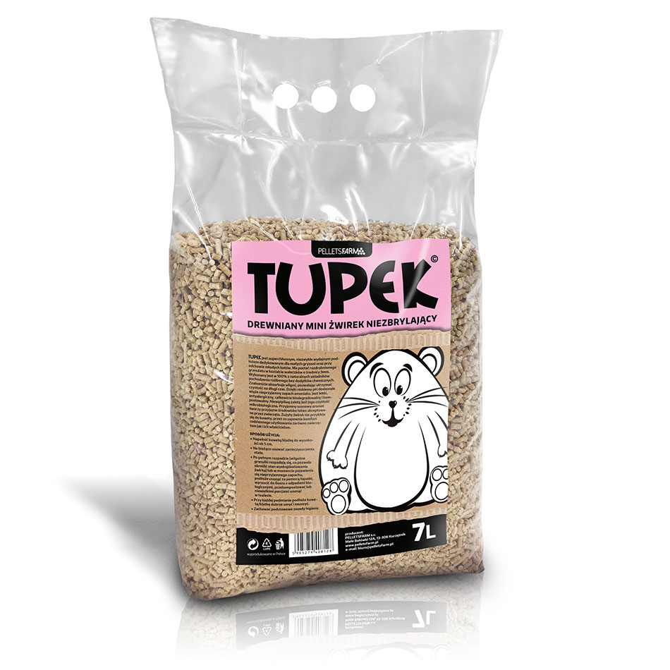 Tupek 7 L – mini pellet dla zwierząt